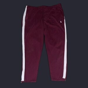 Polo Ralph Lauren Interlock Burgundy Track Pants